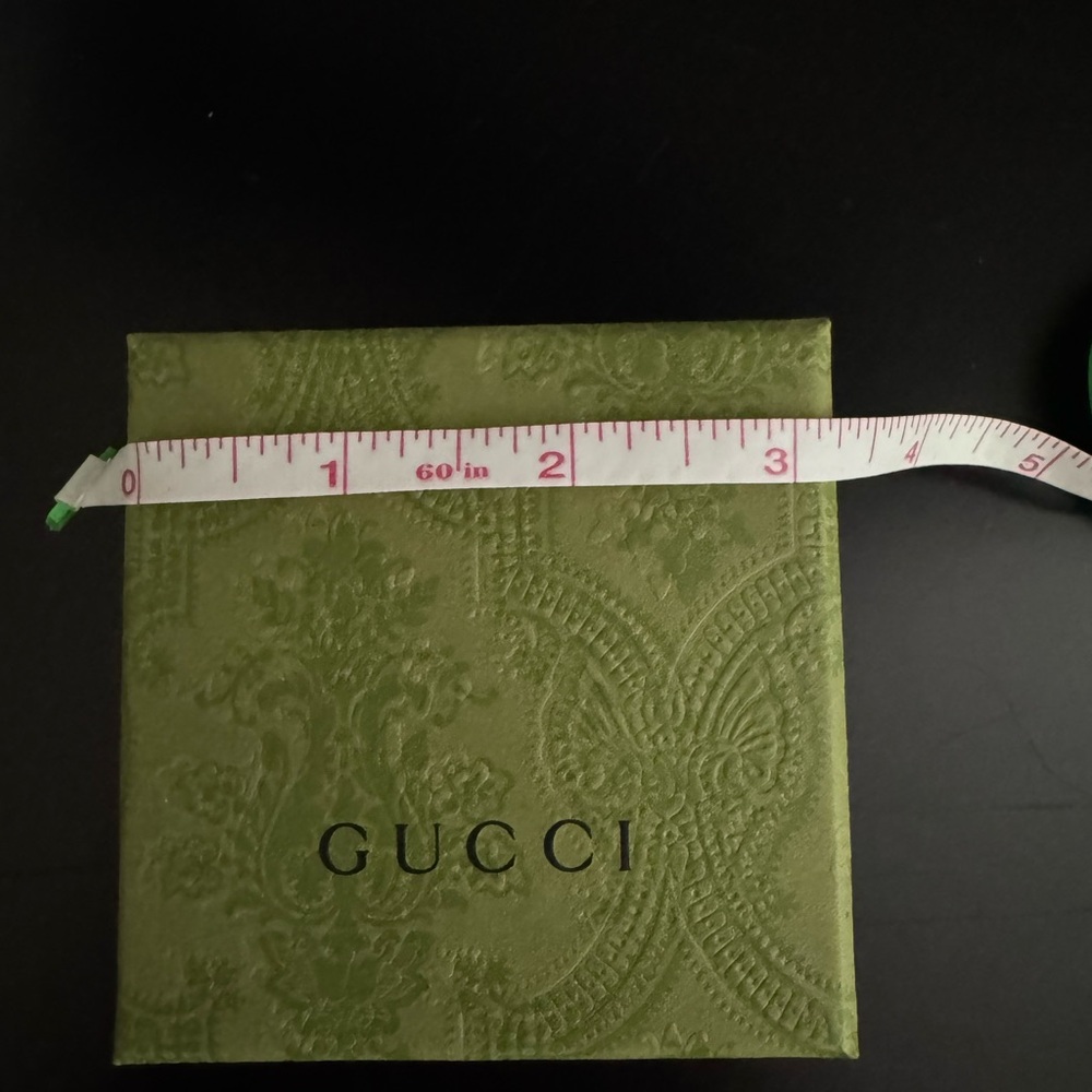 Gucci Olive Embossed Gift Box